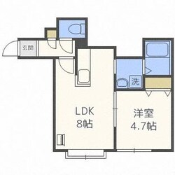 モンテN26の物件間取画像